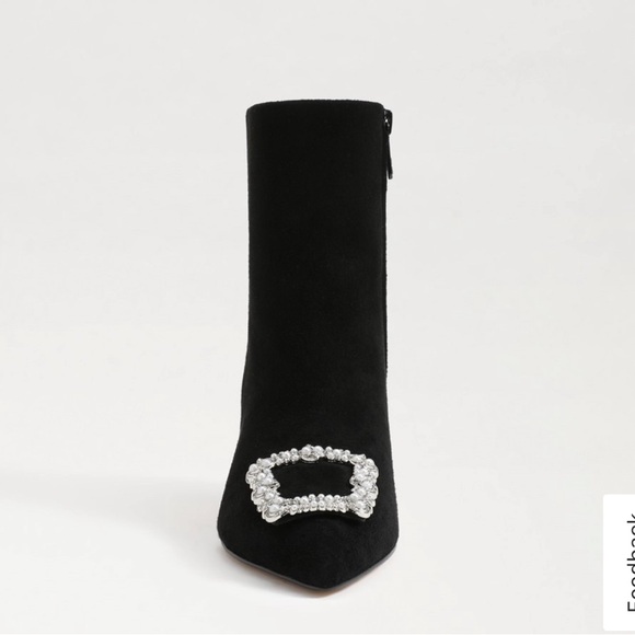 ✨NEW✨ Sam Edelman - ULISSA LUSTER ANKLE BOOTIE - Picture 3 of 11